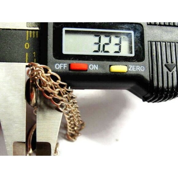 17" Necklace Filigree Black Onyx Teardrop Dangle Chain Vtg Sterling Silver 925 - Picture 6 of 9